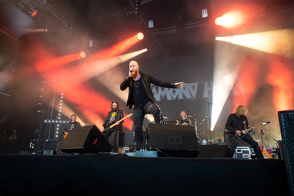 Diamond Head en vivo en el festival Hellfest 2019